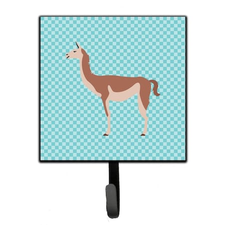 Carolines Treasures Guanaco Blue Check Leash or Key Holder BB8095SH4